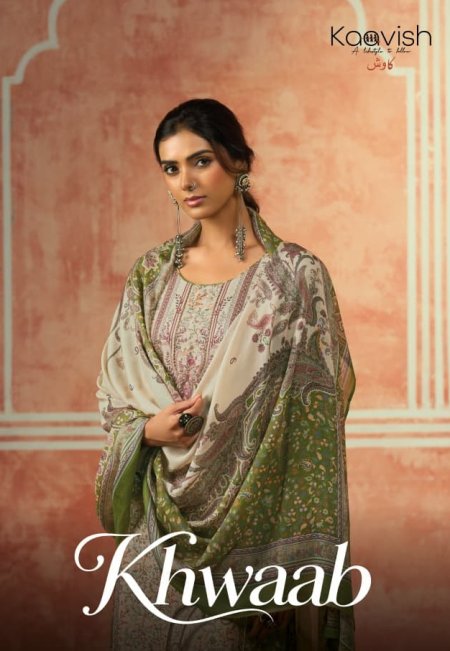 Khwaab By Kaavish Viscose Pashmina Dress Materials 